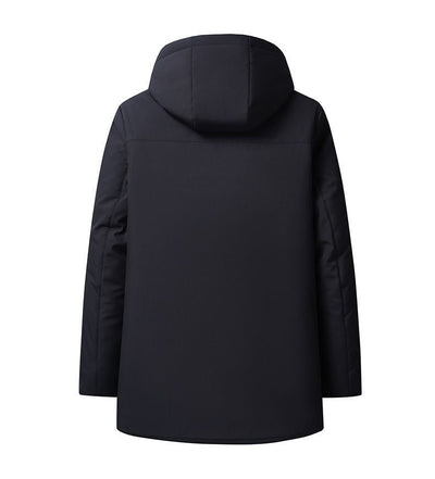 Chaqueta Acolchada de Algodón Estilo Retro para Hombre - Image 11