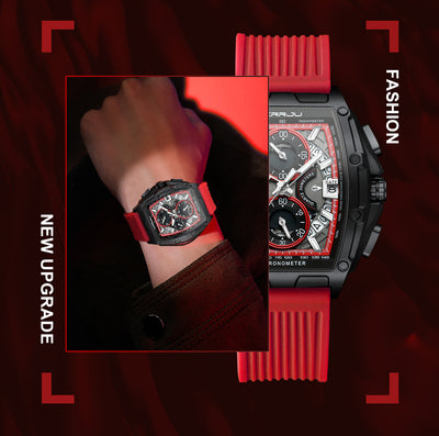 Reloj de Cuarzo para Hombre con Calendario y Cinta Impermeable Multiuso - Image 21