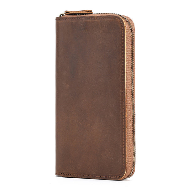 Billetera Larga de Cuero Genuino para Hombre con Bloqueo RFID - Image 6