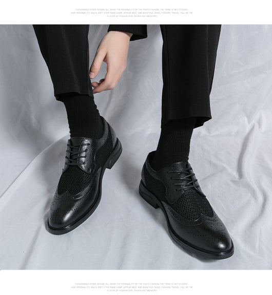 Zapatos de Cuero Transpirables para Hombre - Estilo Formal Ejecutivo - Image 9