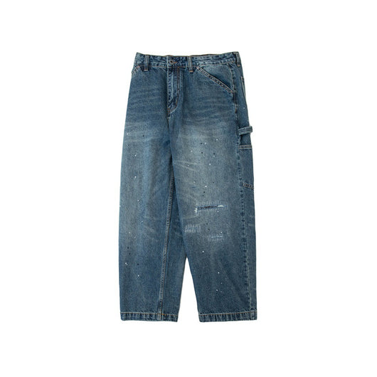 Jeans Rectos Holgados Lavados para Primavera - Versátiles y Cómodos - Image 8