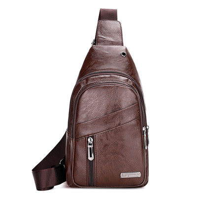 Bolsa Crossbody Impermeable de Gran Capacidad con Múltiples Compartimentos para Hombre - Image 6