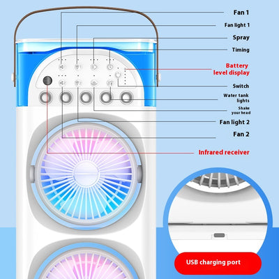 Ventilador Humidificador de Gran Capacidad con 5 Modos de Pulverización - Image 19