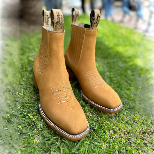 Botas Chelsea Martin con Bordado en Mangas - Estilo Europeo para Hombre - Image 13