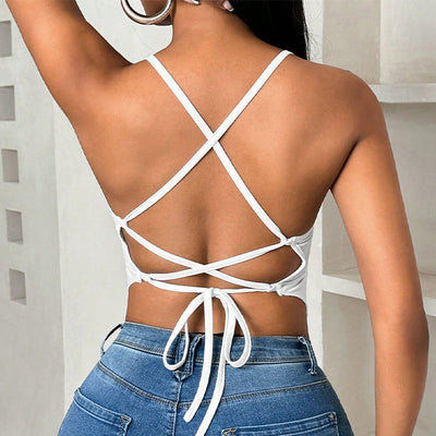 Blusa Tirantes Sexy Estilo Europeo Verano - Image 3