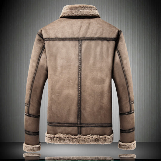Chaqueta Polar para Hombre con Cuello Tipo Polo y Forro Térmico - Image 8
