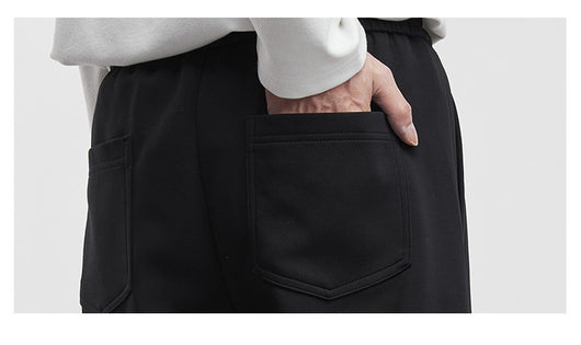 Pantalones de Sudadera Rectos Otoño-Invierno Diseño Ancho y Suelto - Image 17