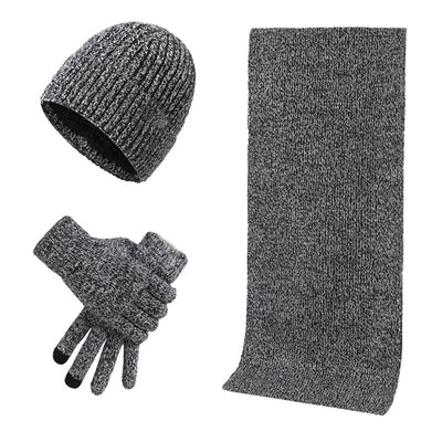 Conjunto Invernal de 3 Piezas: Gorro, Bufanda y Guantes de Lana Gruesa Multicolor - Image 13
