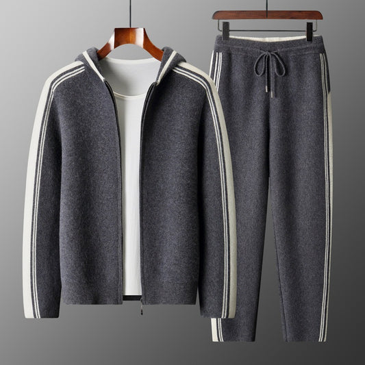Cardigan Deportivo con Capucha y Combinación de Colores
