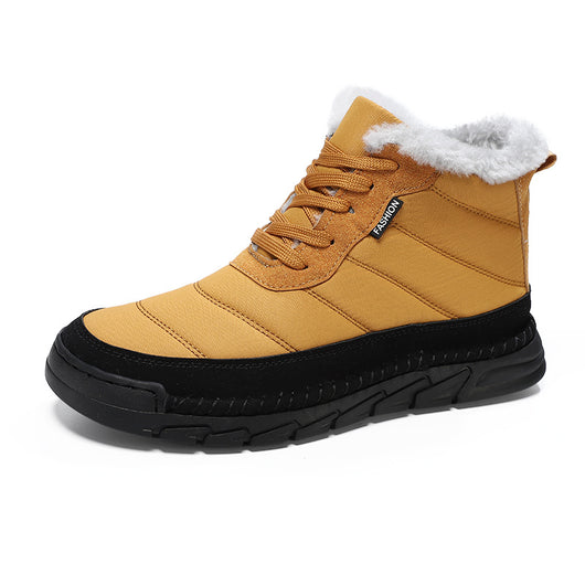 Botas de Nieve para Hombre Caña Media con Suela Térmica Antideslizante - Image 3
