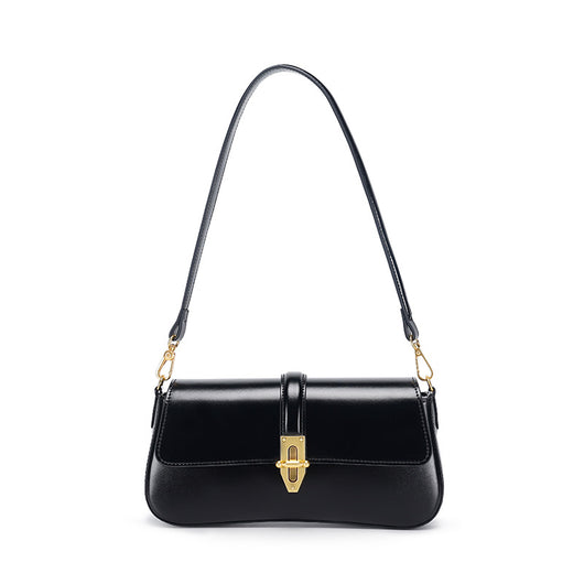 Bolso Bandolera de Cuero con Textura Salvaje para Mujer - Image 4