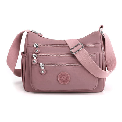 Bolsa Crossbody de Nylon de Gran Capacidad con Múltiples Compartimentos - Image 12