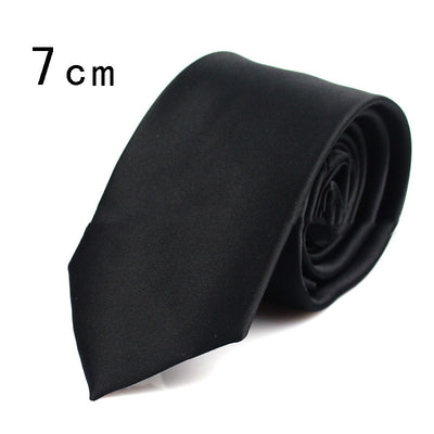 Corbata Negra Ultra Delgada 6cm - Elegancia Casual Profesional - Image 9