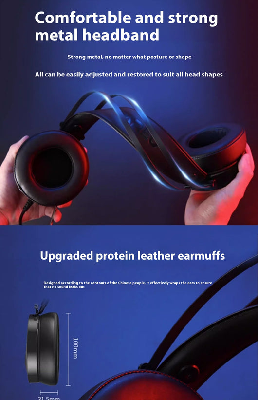 Audífonos Gaming con Cancelación de Ruido y Cable - Image 13