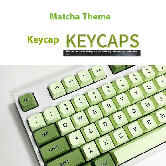 Teclado Mecánico 124 Teclas Matcha - Keycaps PBT Sublimados - Image 26