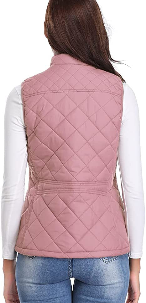 Chaleco de Algodón para Mujer con Cuello Parado y Bolsillos con Cierre - Image 45