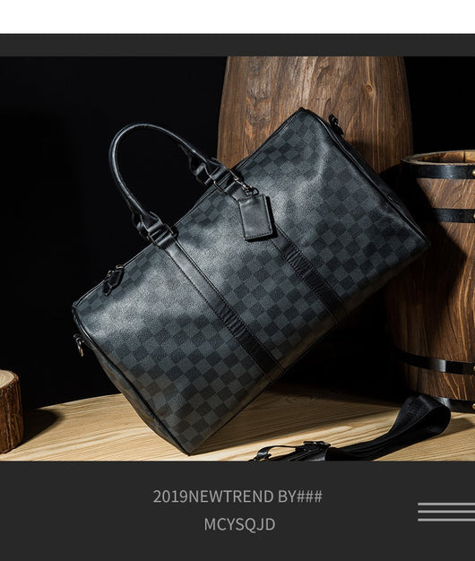 Bolso Bandolera Cuadros Coreano de Gran Capacidad para Viajes - Image 30