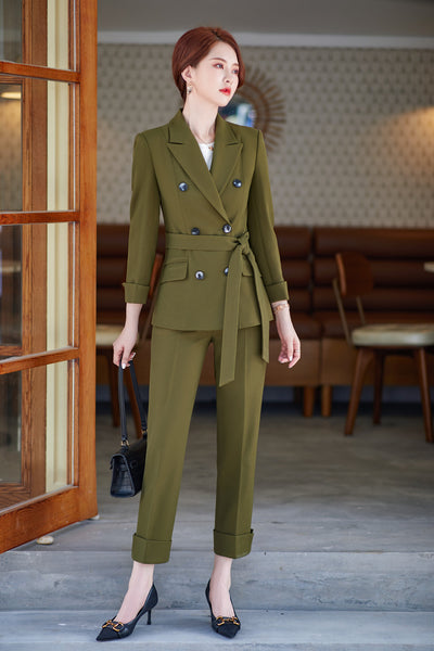 Conjunto Elegante de Pantalón y Blusa - Estilo Diosa Versátil - Image 15