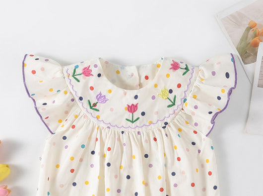 Enterizo Floral Minimalista Estilo Western para Bebé - Image 7