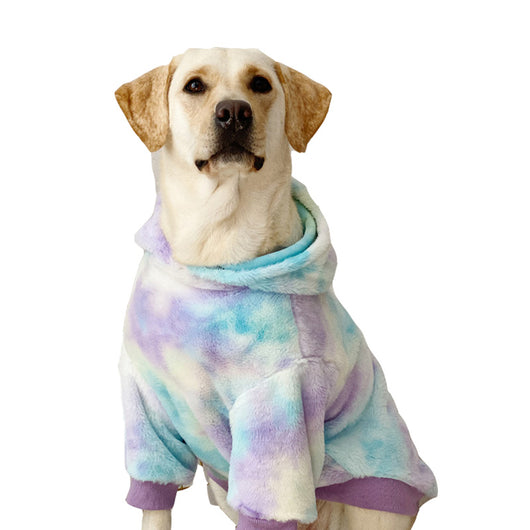 Ropa Térmica para Perros Grandes con Diseño Tie Dye - Image 5