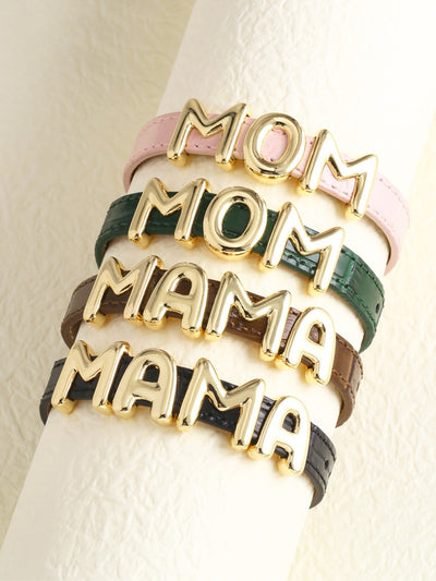 Pulsera Correa de Cuero Mamá para el Día de la Madre - Image 11