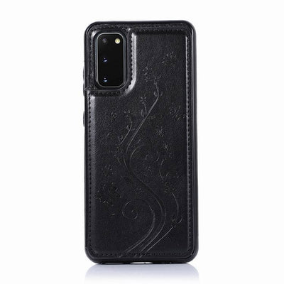 Funda de Cuero con Mariposa Grabada para Teléfono - Protección Elegante - Image 9