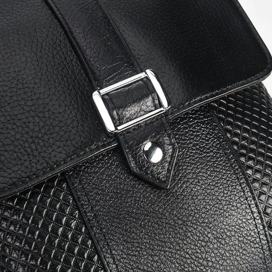 Bolsa Bandolera de Cuero Genuino para Hombre - Piel de Res Premium - Image 10