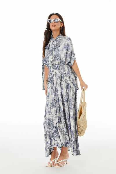 Vestido Camisa Convertible de Primavera con Cinturón Reversible - Image 21