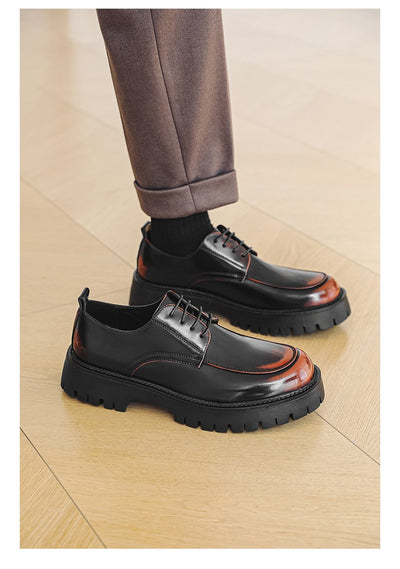 Zapatos Casuales de Cuero con Plataforma Elevadora - Image 14