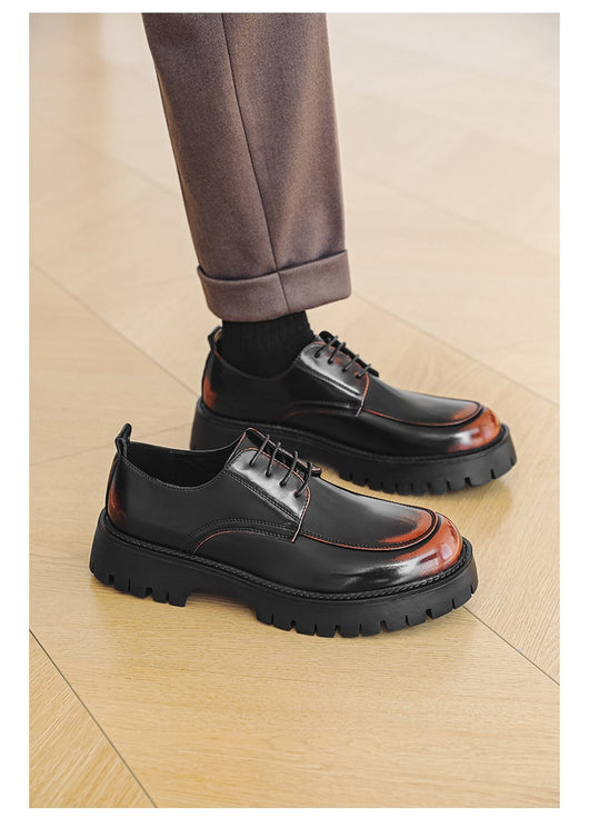 Zapatos Casuales de Cuero con Plataforma Elevadora - Image 14