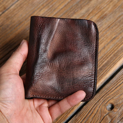 Billetera Vertical Retro para Hombre - Diseño Minimalista Ejecutivo - Image 7