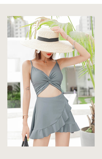 Vestido Crop Top Corto para Playa y Fiestas de Verano - Image 16