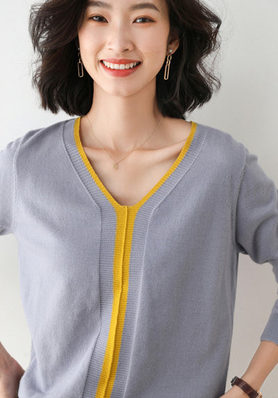 Blusa Térmica de Punto con Combinación de Colores - Image 7