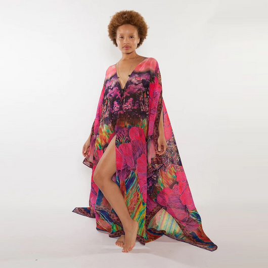 Chaqueta Casual Estampada para Mujer con Blusa de Gasa Transparente - Image 63