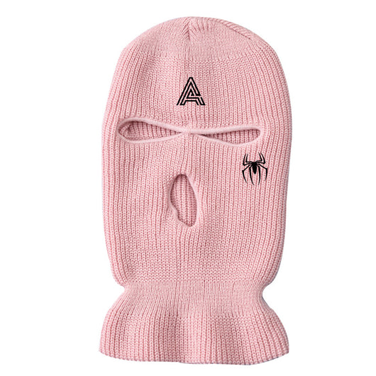 Gorro Tejido Cálido con Bordado de Araña y Tres Agujeros - Image 16