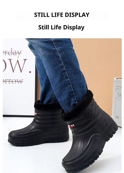 Botas de Trabajo Impermeables con Forro Térmico para Hombre - Image 12