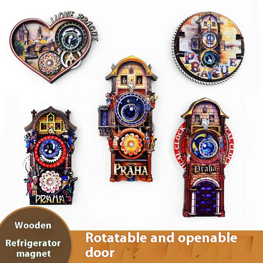 Imanes de Refrigerador Reloj Astronómico de Praga - Image 2