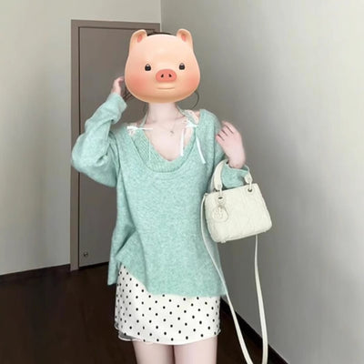 Suéter Corto Manga Larga para Mujer - Elegancia y Comodidad - Image 4