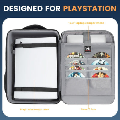 Mochila Impermeable para Consola de Juegos - Bolsa de Transporte con Asa - Image 5