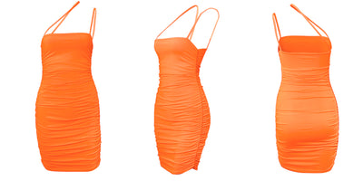 Vestido Playero Fruncido Ajustado para Mujer - Diseño Sexy y Elegante - Image 22