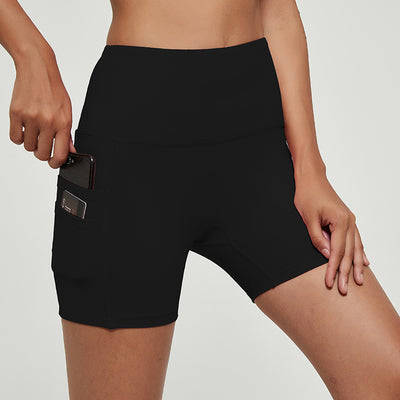 Shorts Deportivos Yoga Ajustados Transpirables con Bolsillos - Diseño Push Up Verano - Image 8