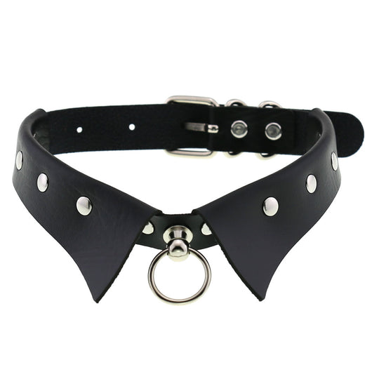 Collar Punk de Cuero Personalizado - Diseño Minimalista y Moderno - Image 30