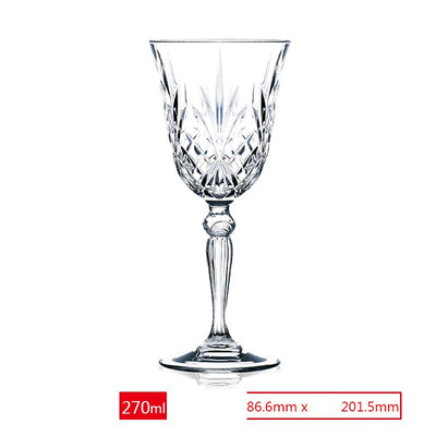 Copa de Vino Tinto Household Melody Cristal Tallado - Image 13