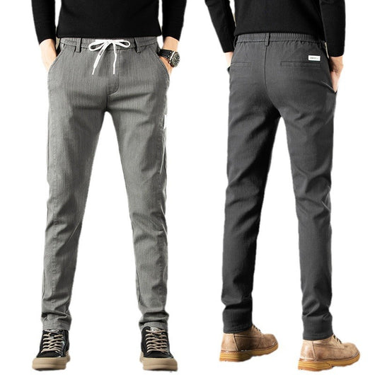 Pantalones Deportivos Rectos Elásticos para Hombre - Image 5