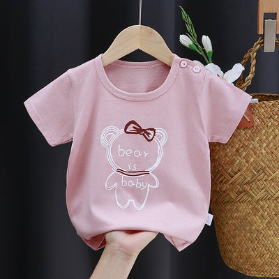 Playera Infantil de Algodón con Estampado de Dibujos Animados - Image 13