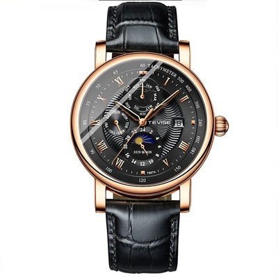 Reloj Mecánico Hombre Esfera Grande Diseño Minimalista - Image 7