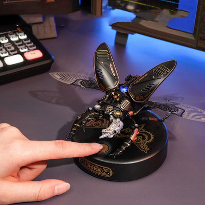 Puzzle Mecánico 3D Armadura del Gigante Steampunk
