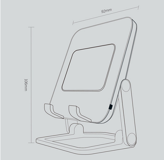 Anillo Soporte Metálico Multifuncional para Celular - Soporte de Escritorio - Image 6