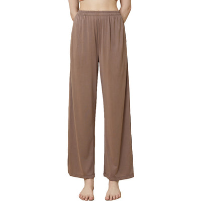 Pantalones Palazzo de Algodón Acetato con Caída Fluida - Image 5