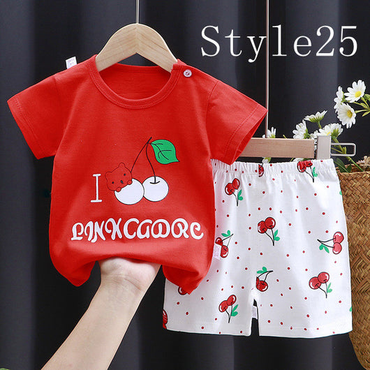 Traje Infantil de Algodón con Manga Corta - Image 9